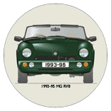 MG RV8 1993-95 (UK version) Coaster 4